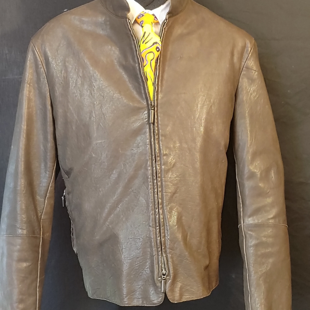 Armani Men's Leather Jacket